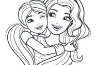 chelsea barbie coloring pages