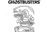 ghost busters coloring pages