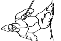 skier coloring page skier coloring page