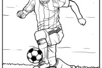 soccer coloring page soccer coloring page