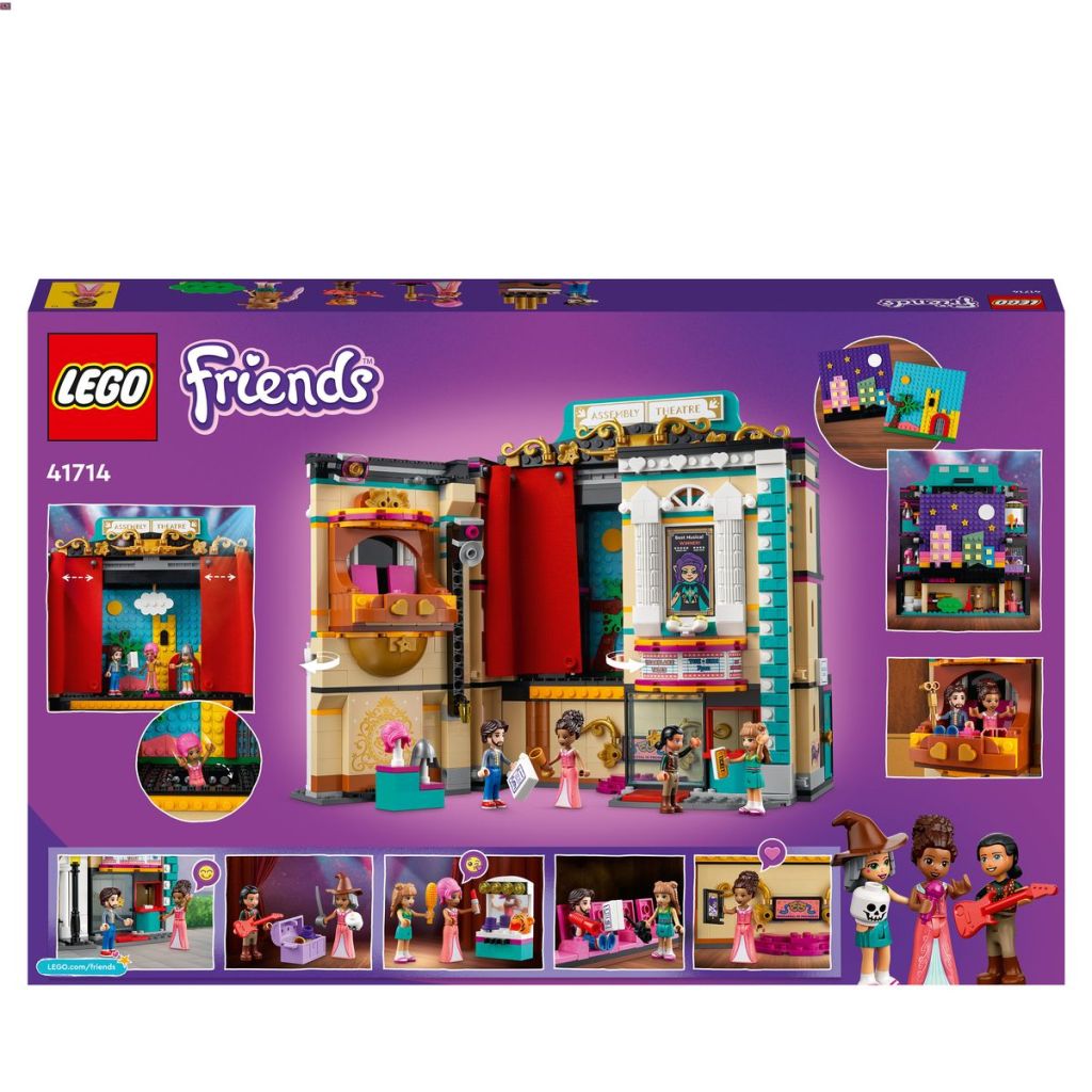 LEGO® Friends 41714 L’École de Théâtre d’Andréa | La Cabane à Jouer