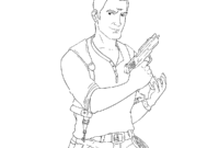 uncharted coloring pages uncharted coloring pages