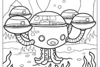 octopod coloring page octopod coloring page