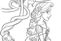 printable coloring pages of rapunzel printable coloring pages of rapunzel