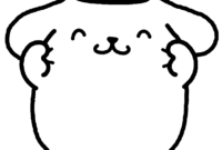 sanrio pompompurin coloring pages sanrio pompompurin coloring pages