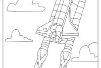 rocket coloring pages printable rocket coloring pages printable