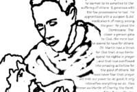 st martin de porres coloring page st martin de porres coloring page