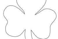 shamrock coloring pictures