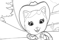 sheriff callie coloring pages sheriff callie coloring pages