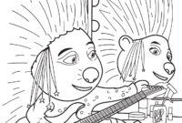 sing 2 coloring pages porsha