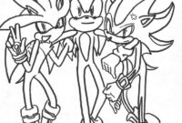 dark sonic coloring pages printable dark sonic coloring pages printable