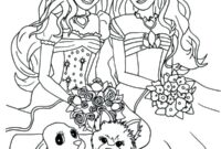 wedding barbie coloring pages wedding barbie coloring pages
