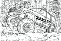 coloring pages jeep coloring pages jeep