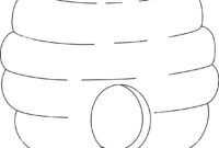 beehive coloring pages beehive coloring pages