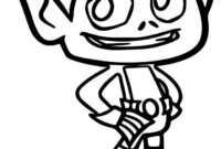 red titan coloring pages