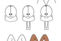 dessin a colorier facile à reproduire pour débutant