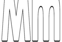 coloring pages of the letter m coloring pages of the letter m