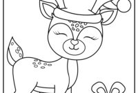 pictures of reindeer to color pictures of reindeer to color