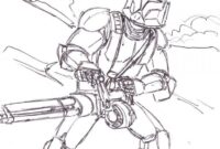 clone trooper coloring pages