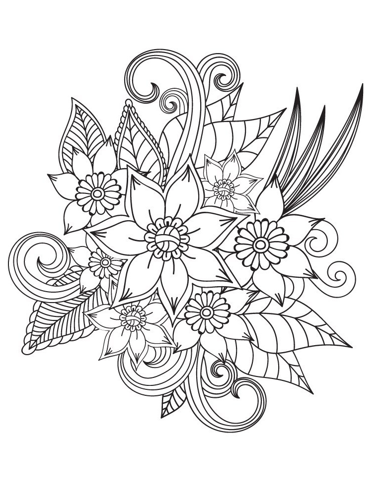 Coloriage Adulte à Imprimer Avec Modèle Élégant Photos Dessin Pour