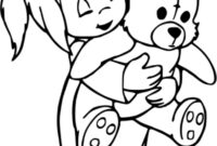 coloriage de petite fille a imprimer