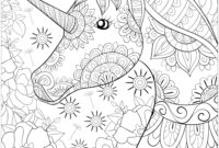 licorne coloriage mandala licorne coloriage mandala