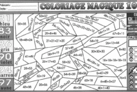 ecole de crevette coloriage magique