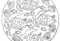 coloriage mandala mer coloriage mandala mer