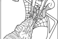 coloriage de spiderman noir coloriage de spiderman noir