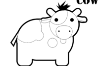 dessin a colorier facile vache dessin a colorier facile vache