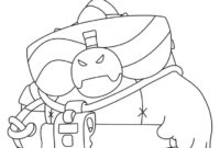 coloriage brawl stars corbac coloriage brawl stars corbac