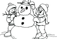 preschool snowman coloring pages preschool snowman coloring pages