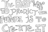 quote coloring pages for adults pdf