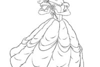 belle coloring pages printable belle coloring pages printable