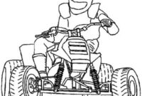 dessins 4 roue a imprimer