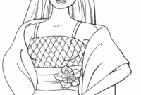 dessin barbie facile