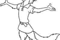 coloriage robin des bois disney