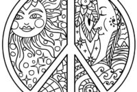 printable hippie coloring pages printable hippie coloring pages