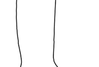 boot coloring page
