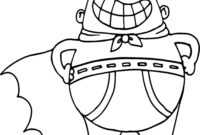 captain man coloring pages