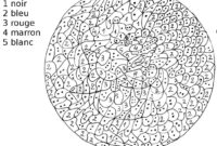 coloriage magique difficile