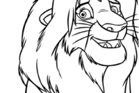 simba coloring page simba coloring page