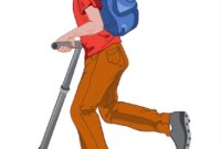 view dessin trottinette bebe background