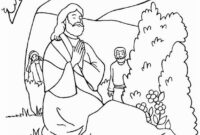 garden of gethsemane coloring page garden of gethsemane coloring page
