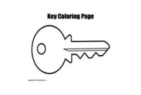 key coloring pages key coloring pages