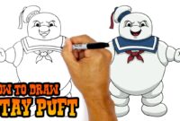 stay puft marshmallow man coloring page