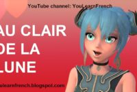 lyrics au clair de la lune lyrics au clair de la lune