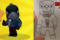 brawl stars dessin corbac