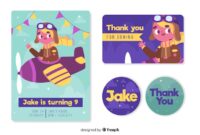 invitation anniversaire garcon a imprimer