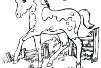 mustang horse coloring pages